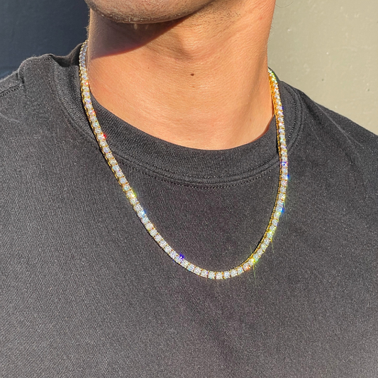 5mm Moissanite Tennis Necklace