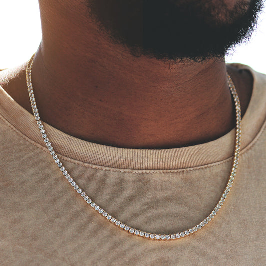 3mm Tennis Necklace