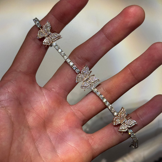 Butterfly Tennis Bracelet