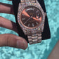 Chocolate-Face Daydate - Rose Gold